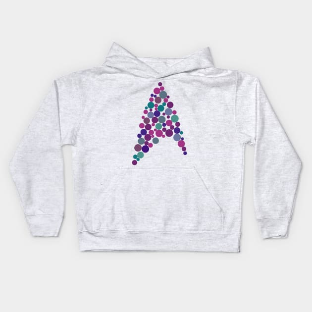 Startrek logo Kids Hoodie by kuts